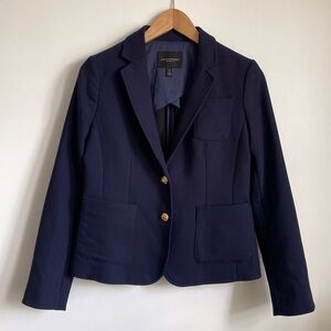 Size 4P Banana Republic Two-button Navy Blazer